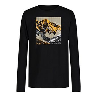 Boys 4-7 Under Armour Mountain Mix Logo Long Sleeve Top