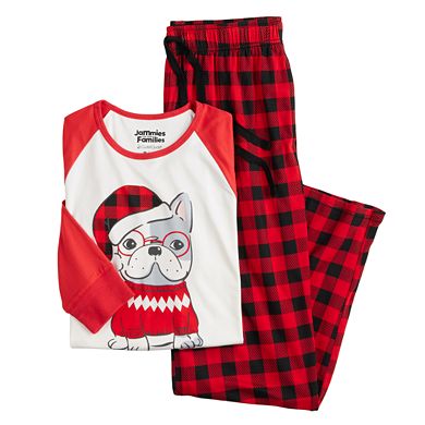 Men's Jammies For Your Families® Frenchie Top & Bottoms Pajama Set by Cuddl Duds®