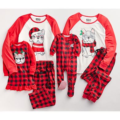 Men's Jammies For Your Families® Frenchie Top & Bottoms Pajama Set by Cuddl Duds®