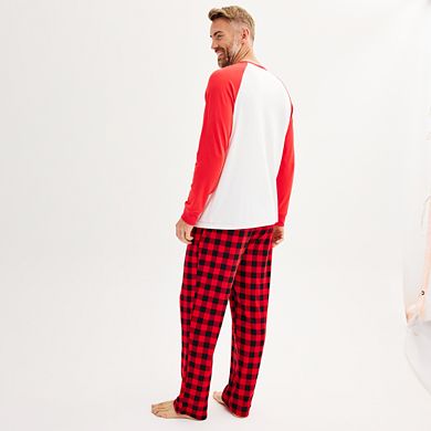 Men's Jammies For Your Families® Frenchie Top & Bottoms Pajama Set by Cuddl Duds®