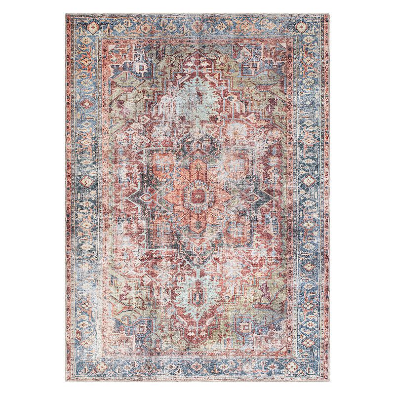 62886921 World Rug Gallery Traditional Distressed Machine W sku 62886921