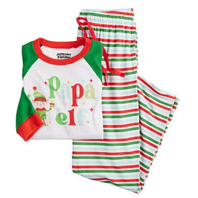 Men's Jammies For Your Families® Papa Elf Top & Bottoms Pajama Set by ...