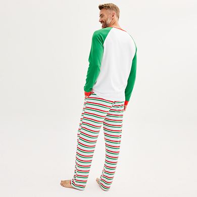 Men's Jammies For Your Families® Papa Elf Top & Bottoms Pajama Set by Cuddl Duds®