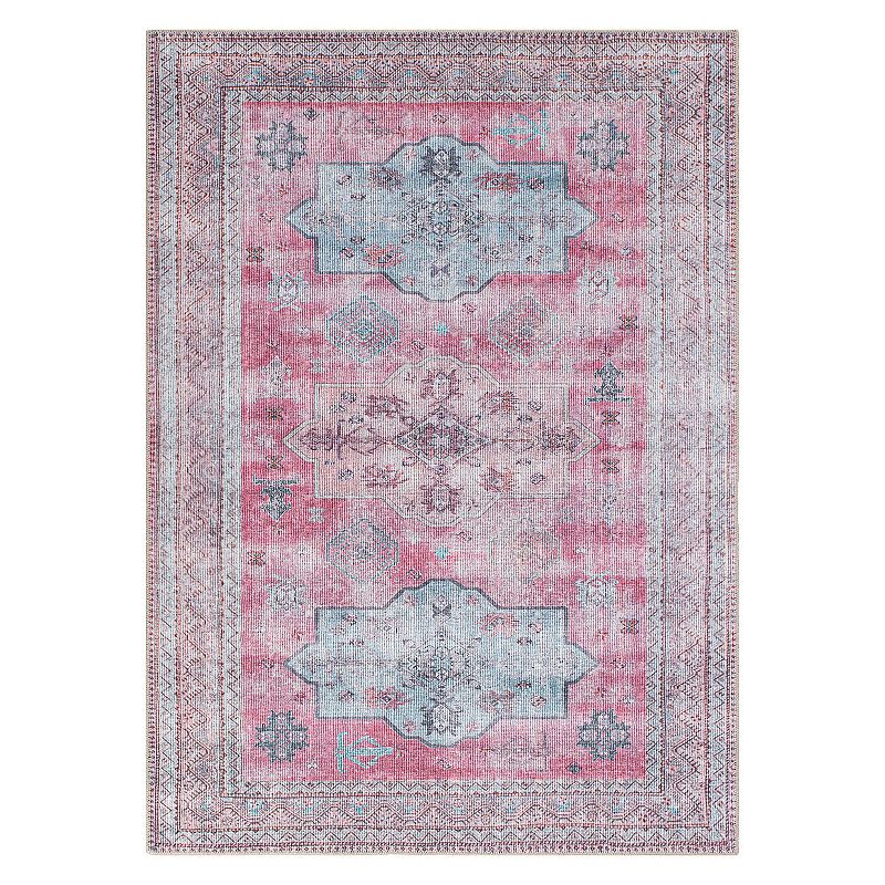 World Rug Gallery Distressed Transitional Bohemian Area Rug, Multicolor, 10X14 Ft