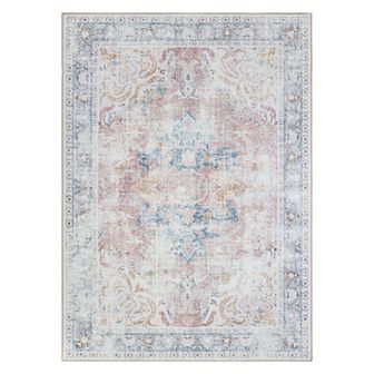 World Rug Gallery Bohemian Transitional Machine Washable Area Rug