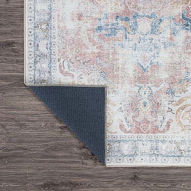 World Rug Gallery Bohemian Transitional Machine Washable Area Rug