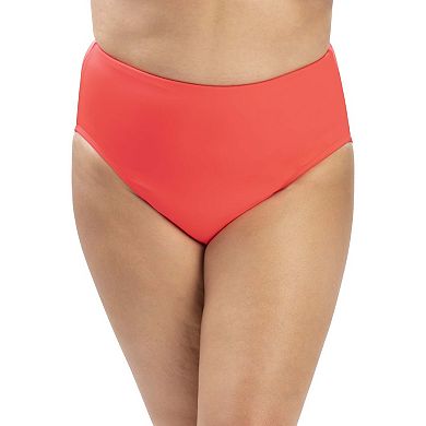 Women's Dolfin Solid High-Waisted Swim Bottoms