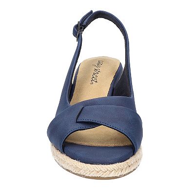 Easy Street Devlin Women's Espadrille Wedge Sandals