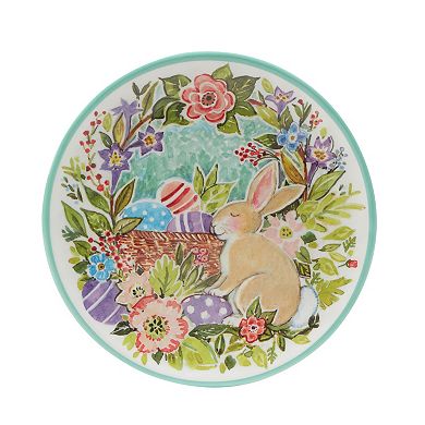 Certified International Joy of Easter 6-pc. Melamine Salad Plate Set