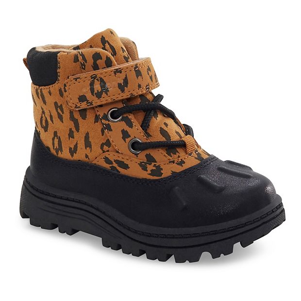 Carter s Freddie Toddler Girl Duck Toe Hiker Boots