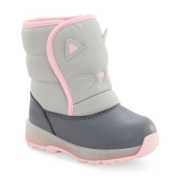 Kohl's toddler outlet girl snow boots