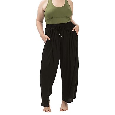 Women's Dolfin Solid Palazzo Swim Cover-Up Pants