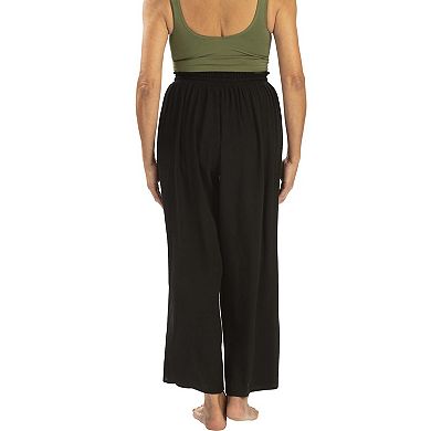 Women's Dolfin Solid Palazzo Swim Cover-Up Pants