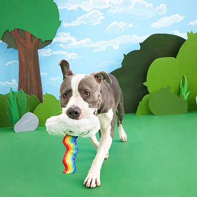 BARK Loud & Proud Cloud Pride Dog Toy