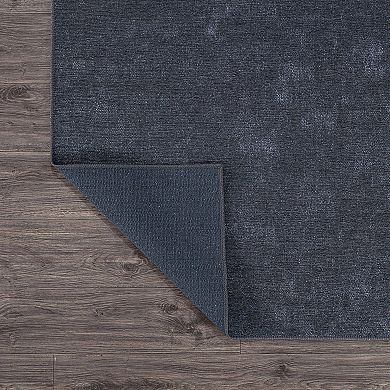 World Rug Gallery Contemporary Solid Machine Washable Area Rug
