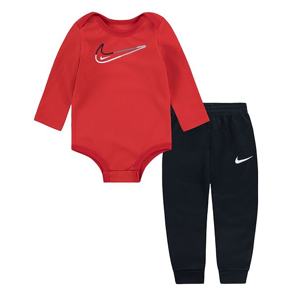 Baby Nike DriFIT Thermal Bodysuit & Pants Set