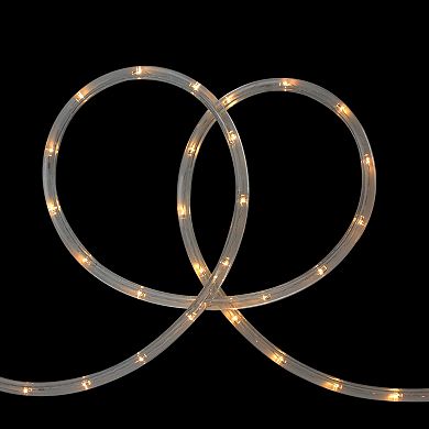 Warm White LED Outdoor Flexible Christmas Rope Light Set 18ft