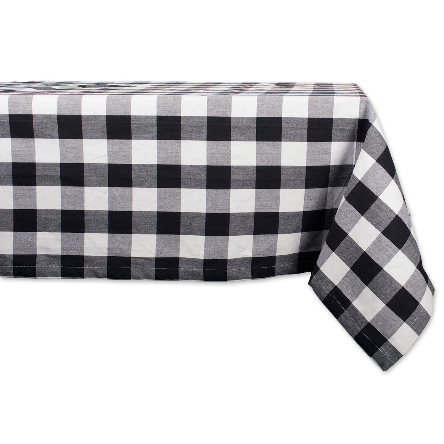 Franklin Buffalo Check Kitchen & Table Linens - Black and White