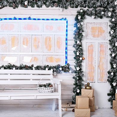 18' Blue LED Christmas Rope Lights