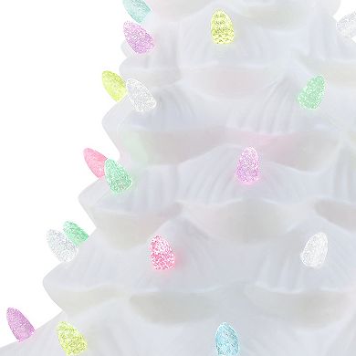 Mr. Cottontail Large Easter Bunny White Tree Table Decor