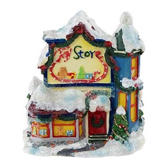 4" Christmas Toy Store Village Building