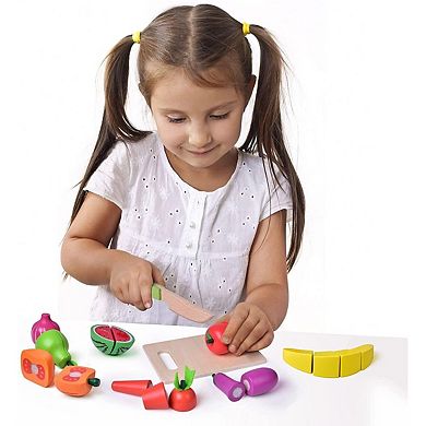 Wooden Play Food for Kids