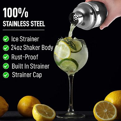 Zulay Kitchen Cocktail Shaker