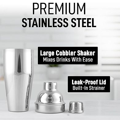 Zulay Kitchen Cocktail Shaker