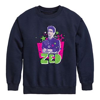 Disney's Zombies Boys 8-20 ZED Crew Fleece Sweatshirt