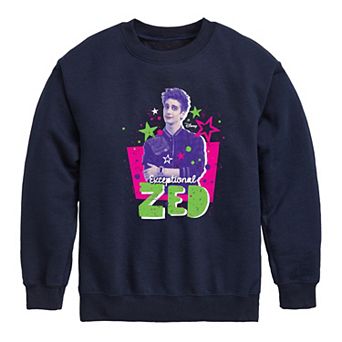 Disney's Zombies Boys 8-20 ZED Crew Fleece Sweatshirt