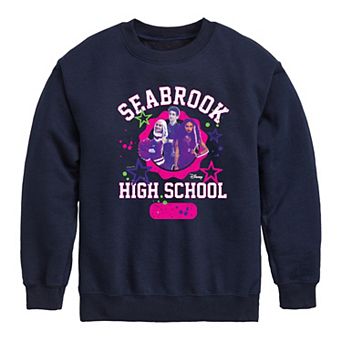 Disney's Zombies Boys 8-20 Seabrook High Crew Fleece Sweatshirt