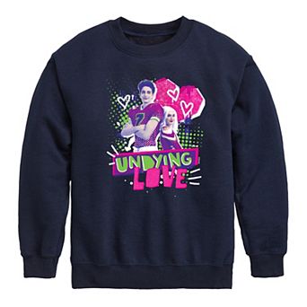 Disney's Zombies Boys 8-20 Undying Love Crew Fleece Sweatshirt