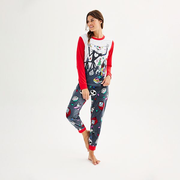 Disney's The Nightmare Before Christmas Women's Holiday Lights Top