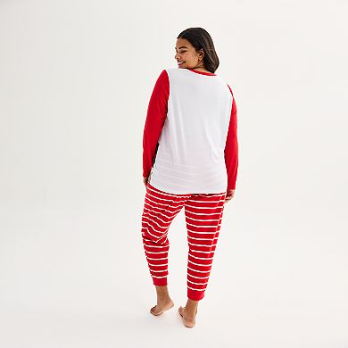 Plus Size Jammies For Your Families® Bluey Top & Bottoms Pajama Set