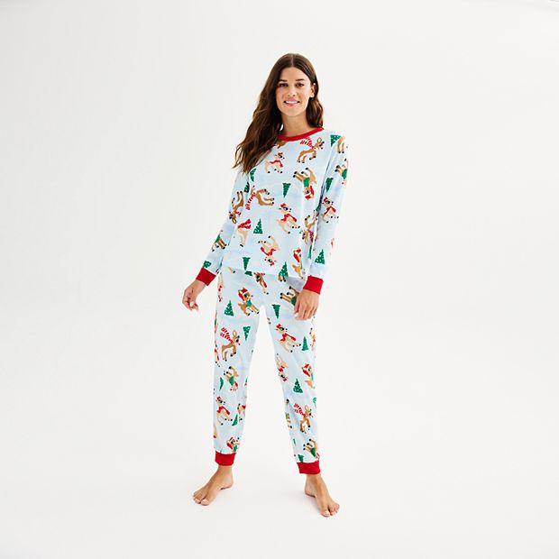 Women's Jammies For Your Families® Rudolph the Red-Nosed Reindeer Top &  Bottoms Pajama Set