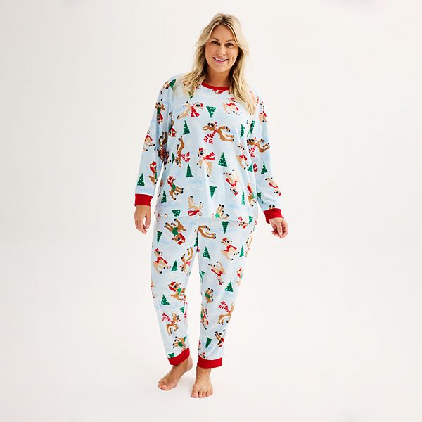 Plus Size Jammies For Your Families® Rudolph the RedNosed Reindeer Top