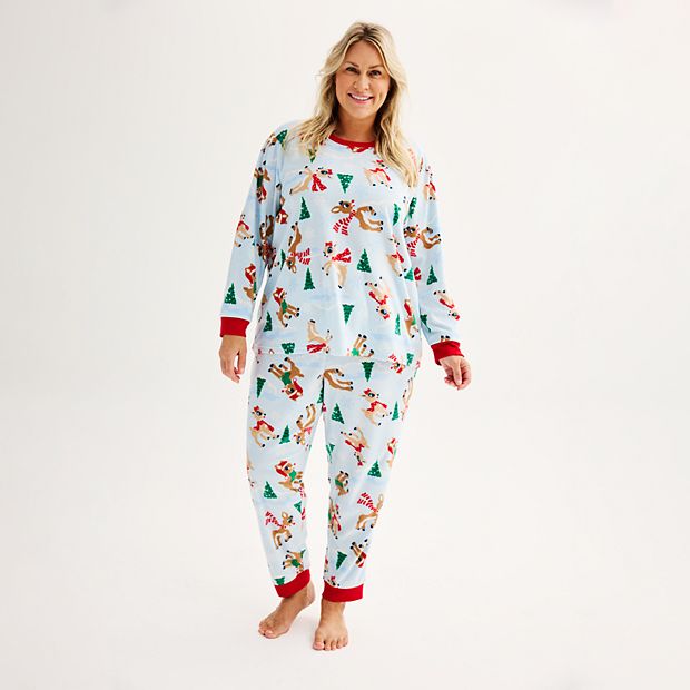 Kohls plus size online pajama sets