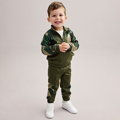 Kids nike camo tracksuit best sale