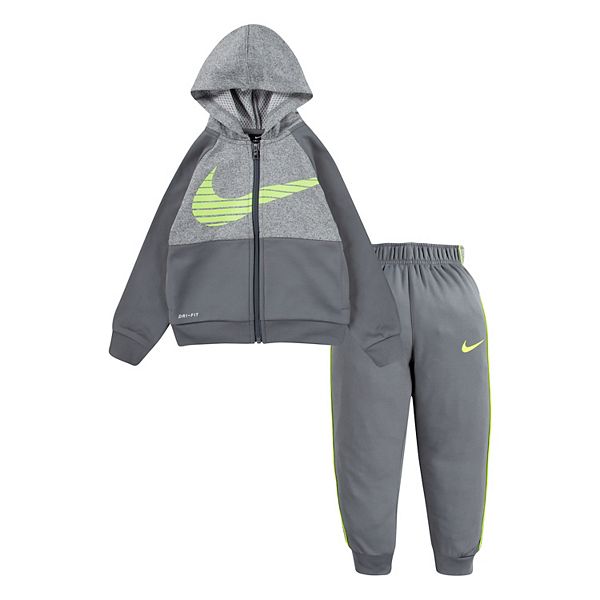 Baby & Toddler Boy Nike Colorblocked Therma Jacket & Pants Set