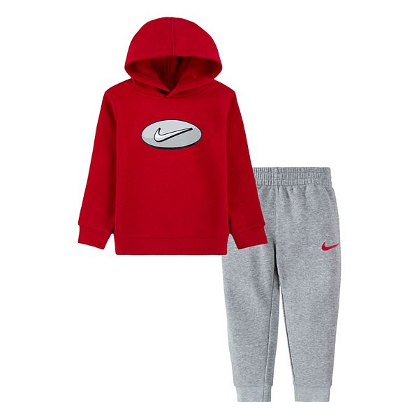Baby & Toddler Boy Nike Swoosh Hoodie & Pants Set