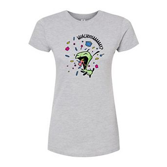 Juniors' Invader Zim Gir Whachoosay Fitted Tee