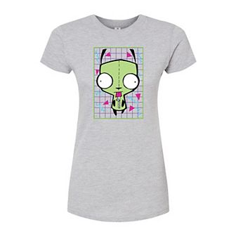 Juniors' Invader Zim Gir Fitted Tee