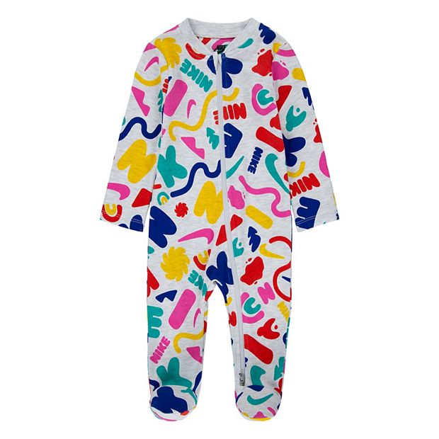 Baby Nike Primary Play Footed Sleep Play One Piece Pajamas