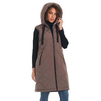 Women's Koolaburra by UGG Reversible Quilted Puffer to Sherpa Long