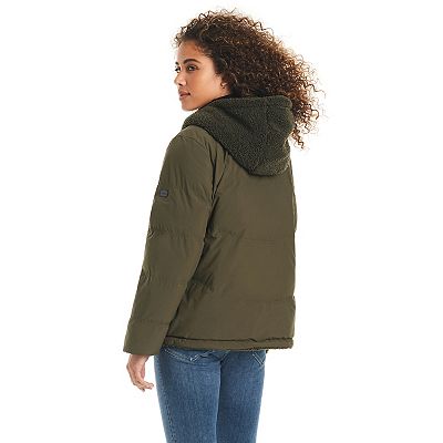 Nike women's reversible heavyweight fashion puffer jacket