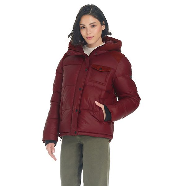 Kohls womens 2024 puffer jacket