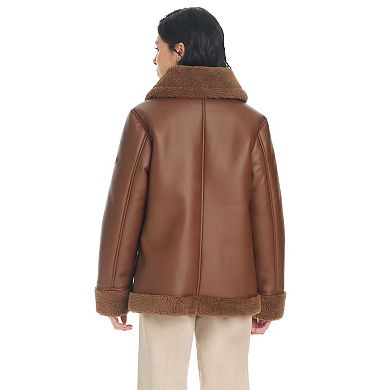 Women's Koolaburra by UGG Motorcycle Shearling Jacket