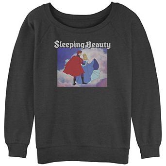 Disney's Sleeping Beauty Juniors' Dancing Portrait Slouchy Graphic Tee