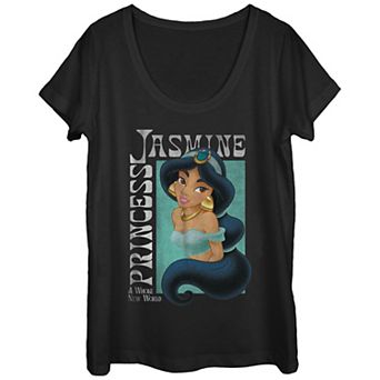 Disney's Aladdin Juniors' Jasmine Poster Graphic Tee
