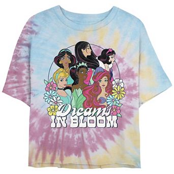 Disney's Princesses Juniors' Dreams In Bloom Graphic Tee